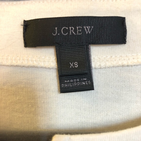 J.Crew Velvet Bow Front Top - Picture 2 of 3